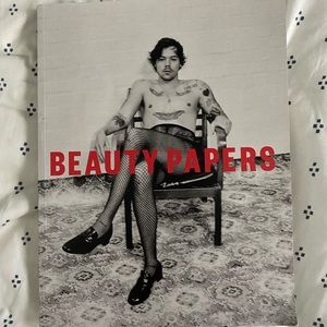 Harry Styles Beauty Papers Magazine! DOES NOT INCLUDE THE PULL OUT POSTER